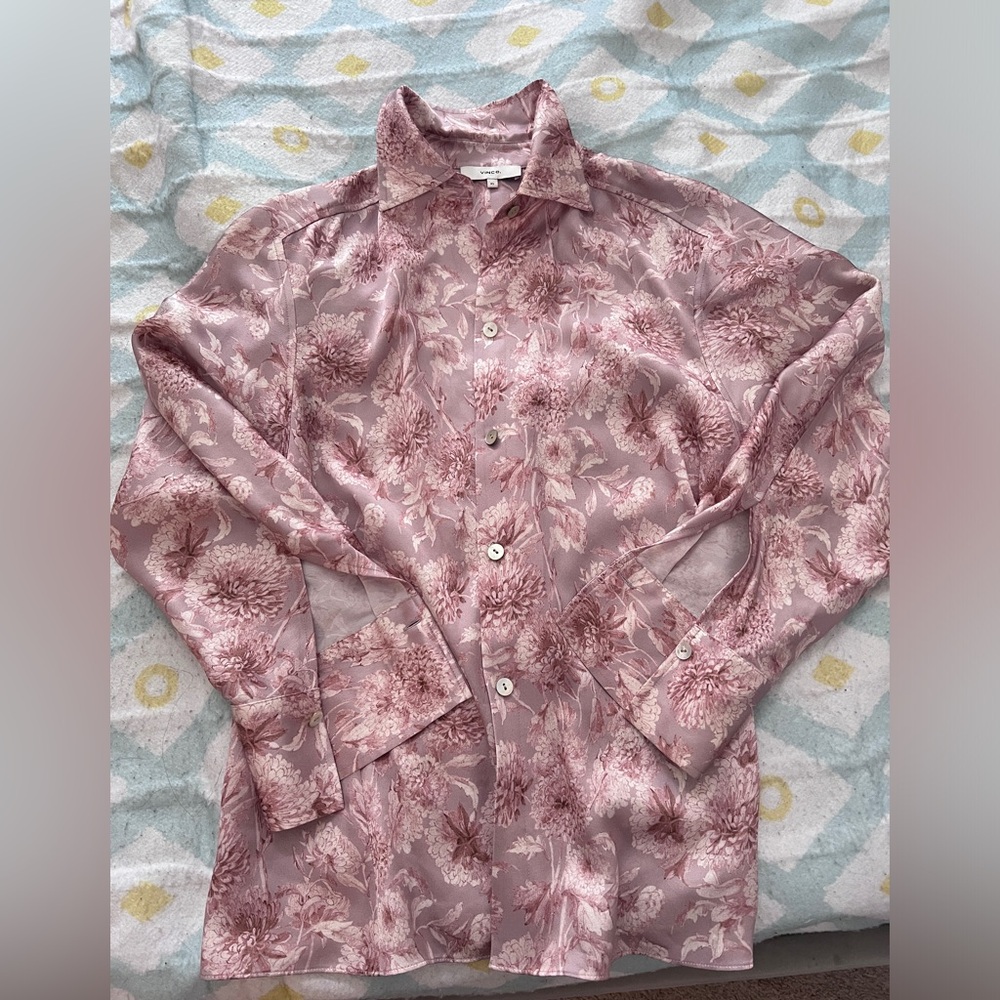 Vince 100%silk